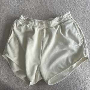 Women's light yellow Athletic Shorts